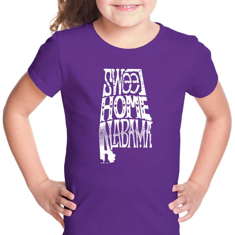 Camiseta Word Art Para Ni&ntilde;a - Sweet Home Alabam... image number null