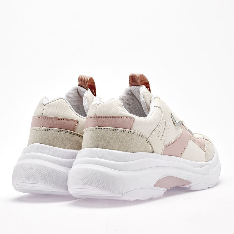 Moramora tenis para mujer latte rosa plata cod ... image number null