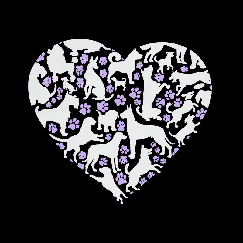 Tank Top Word Art Para Hombre - Coraz&oacute;n de Perr... image number null