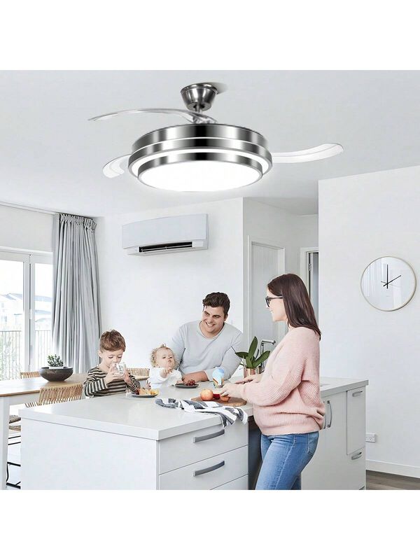 Ventilador De Techo Con Control Remoto L&aacute;mpara ... image number null