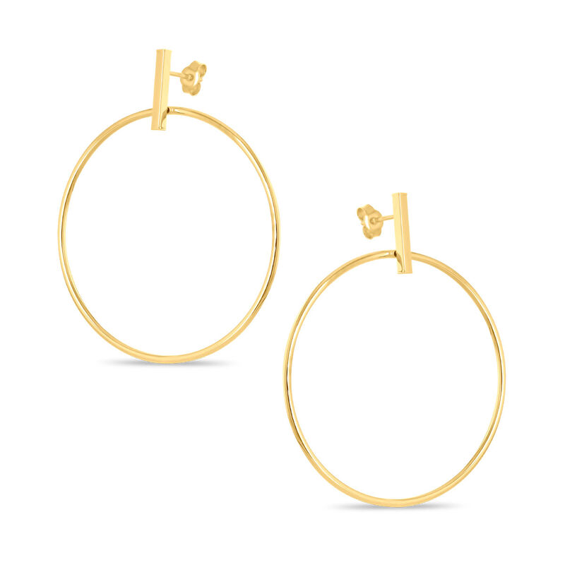 Aretes De Oro Amarillo 14k Rl40-aa image number null