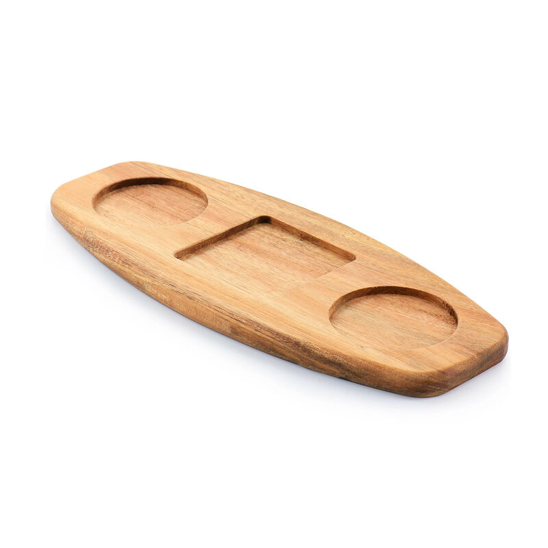 Juego Botanero GIBSON Con Base de Madera image number null