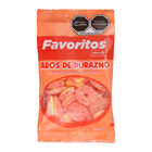 GOMITAS ARO DE DURAZNO CCK 105GR