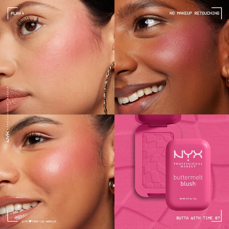 Maquillaje Profesional En Polvo Nyx Buttermelt ... image number null