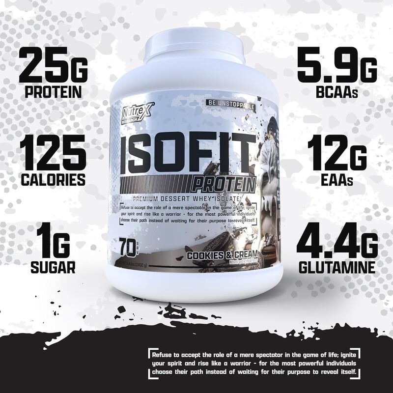 Proteina Isolatada Isofit Nutrex Chocolate Cook... image number null