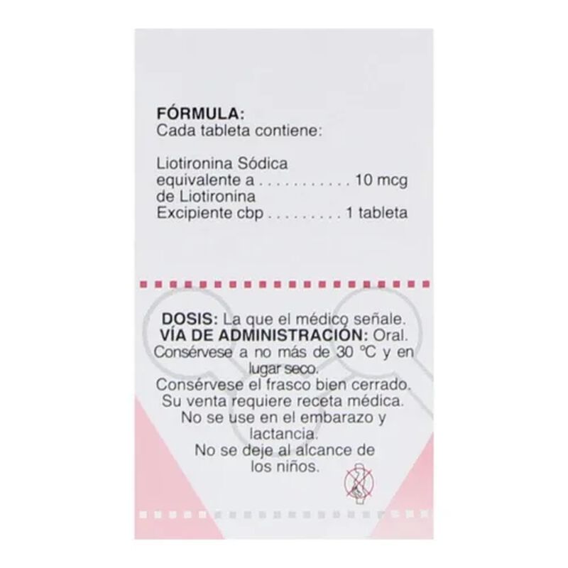 TRIYOTEX 10 MCG TABLETA C30 image number null