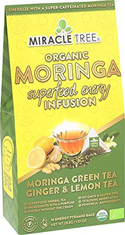 T&eacute; Miracle Tree Moringa Con Jengibre Y Lim&oacute;n 10... image number null
