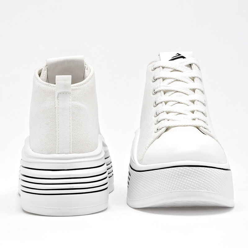 Clasben Tenis urbano para mujer blanco image number null