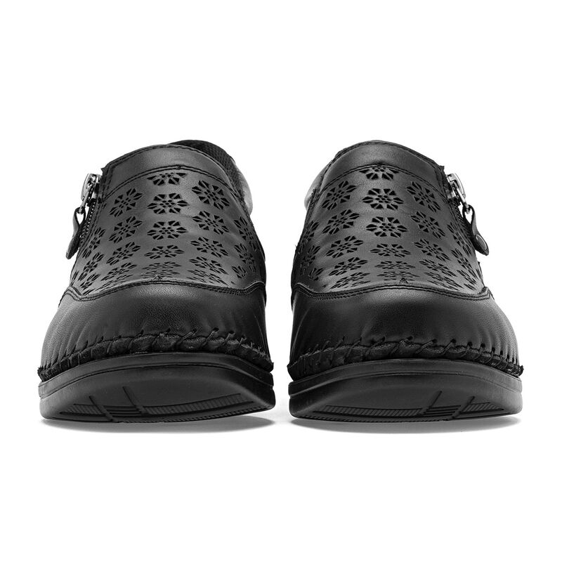Lobo Solo Zapato Confort Negro Para Mujer 14736... image number null