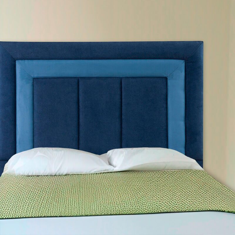 Cabecera King Size Dicasa Bora Azul image number null