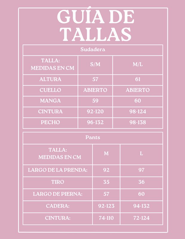 Conjunto Pants Y Sudadera Conj-07 Maquillaje T&eacute;... image number null