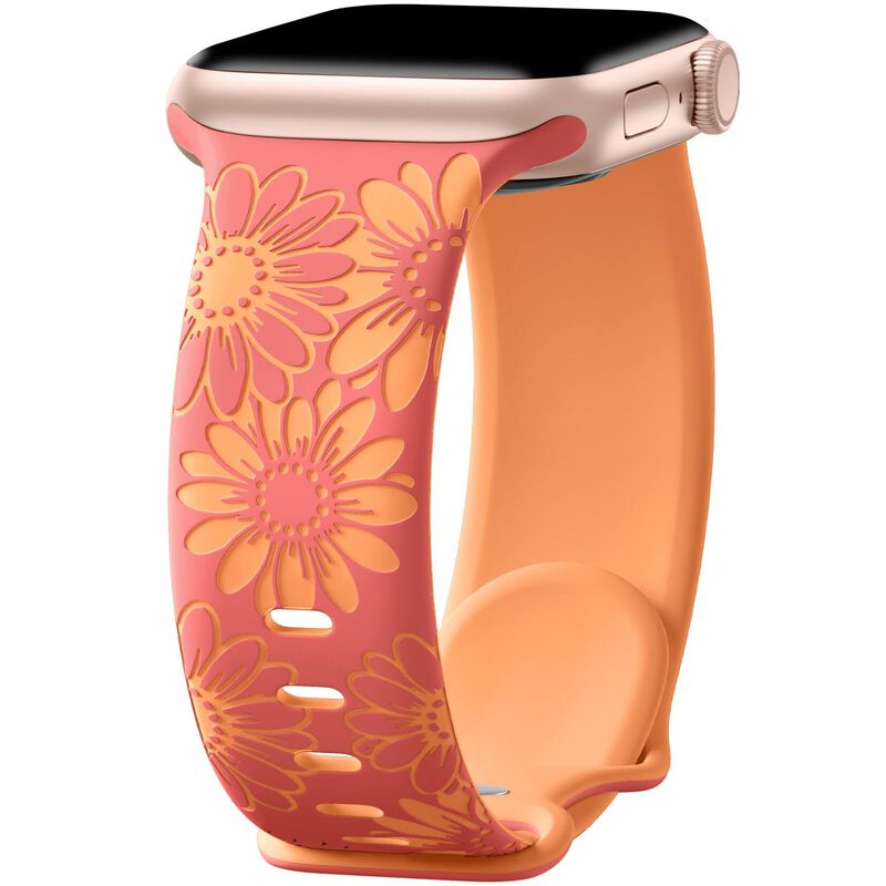 Correa Daqin Floral Grabada para Apple Watch 38... image number null
