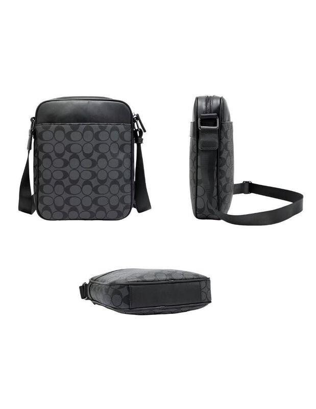 Bolsa Bandolera Elego De Cuero Para Hombre image number null