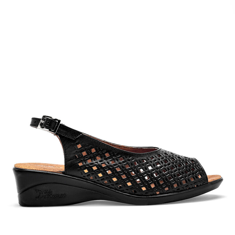 Mora Confort sandalia confort  para mujer negro... image number null