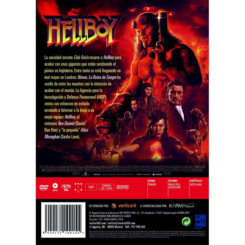 Hellboy [DVD] image number null