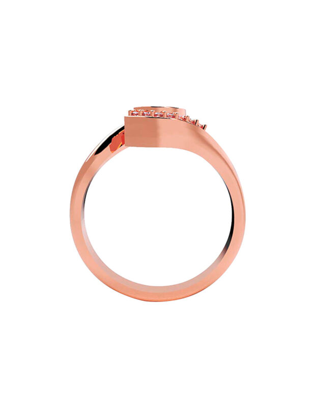 Anillo de Compromiso de 14K con Diamante de Lab... image number null