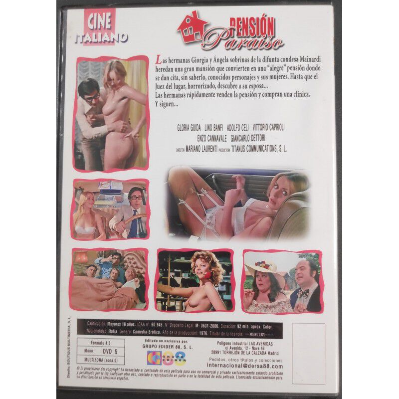 Pensi&oacute;n Paraiso Dvd image number null