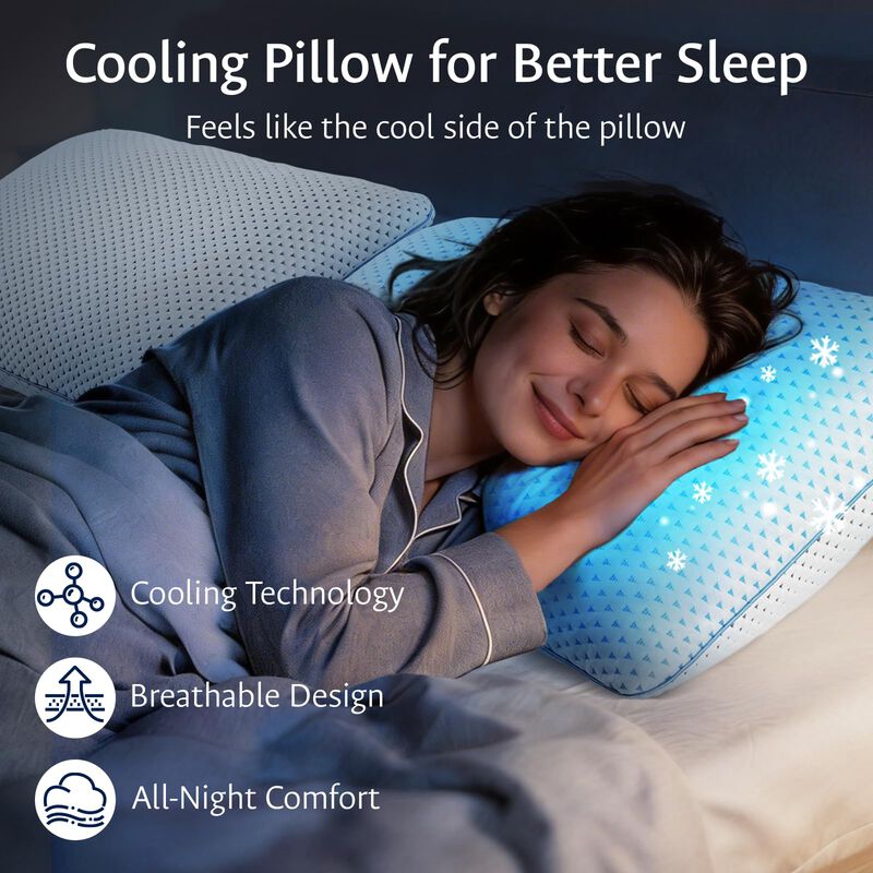 Almohada Fulocean Tama&ntilde;o Queen (2 Piezas) De Es... image number null