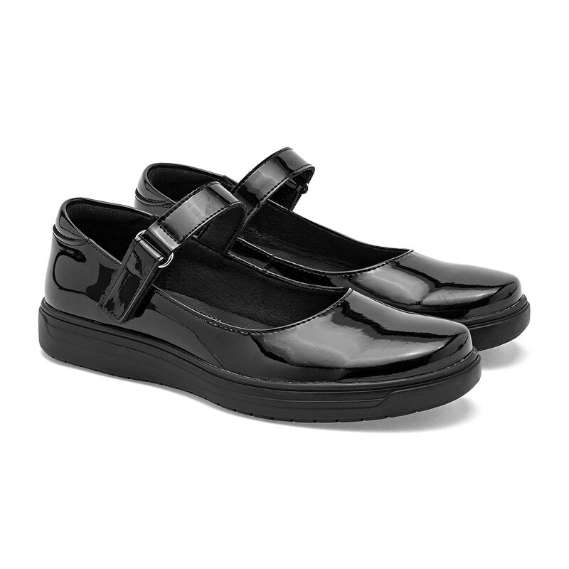 Green Love Zapato Escolar Negro Para Mujer 1464... image number null