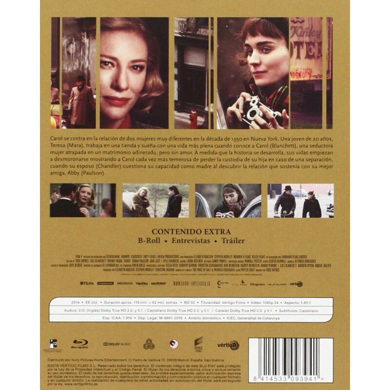 Carol [blu-ray.] (2015) image number null