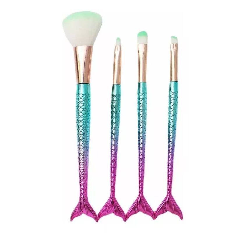 Brochas Sirena Maquillaje De 4pz Rostro Tornaso... image number null