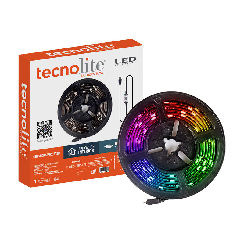 Tira Led Rgb Inteligente Wifi Compatible Asiste... image number null