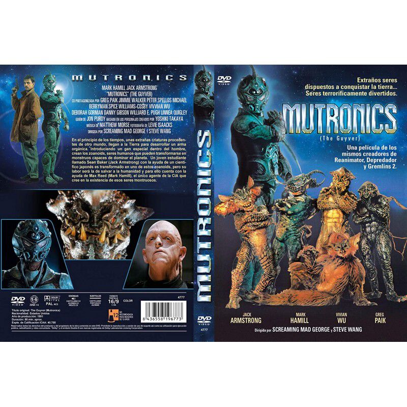 Mutronics (guyver) [dvd] (1991) image number null