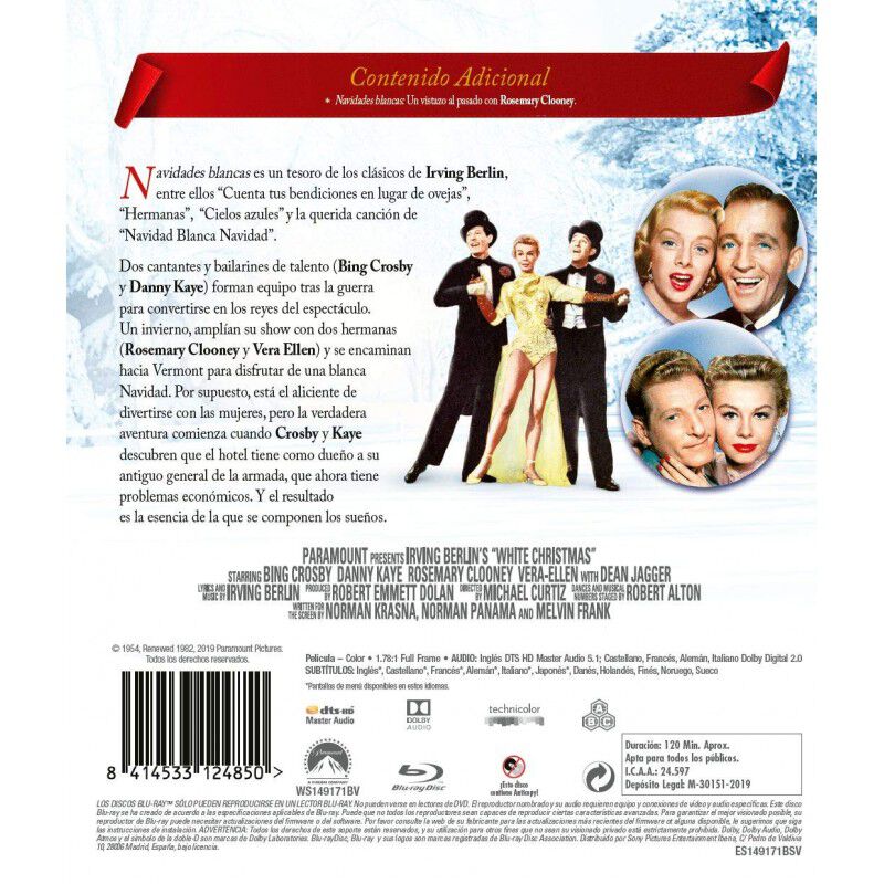 Navidades Blancas (bd)&nbsp;&nbsp;&nbsp;&nbsp;&nbsp;&nbsp;&nbsp; [blu-ray] image number null