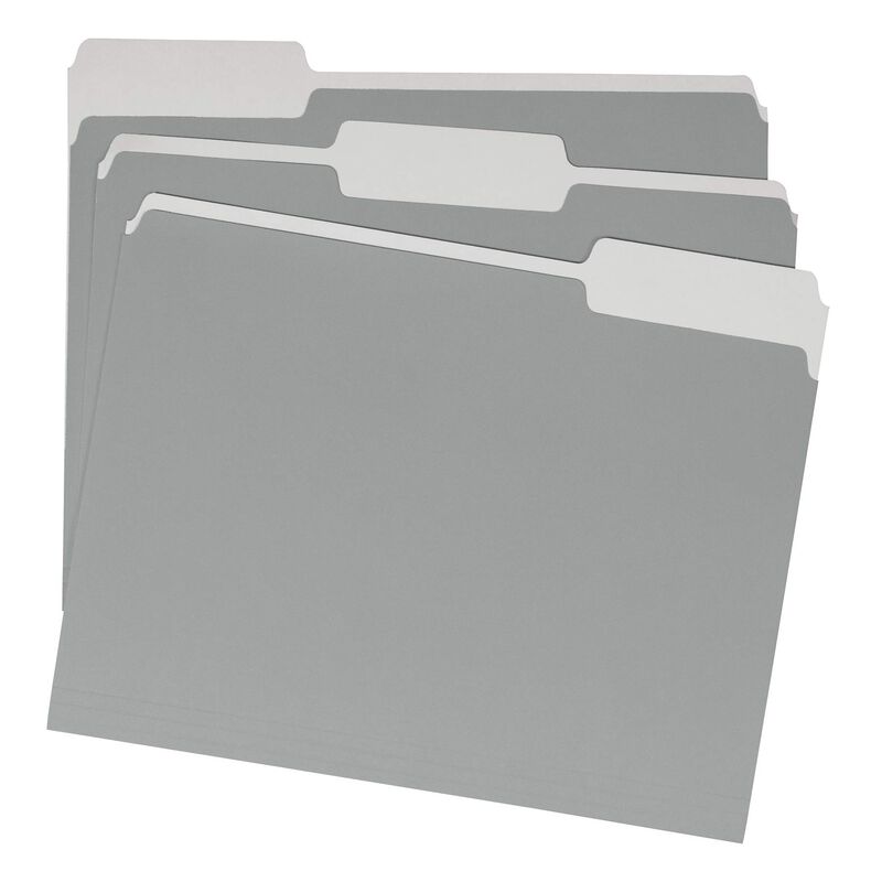 Carpetas De Archivos Amazon Basics, Tama&ntilde;o Cart... image number null
