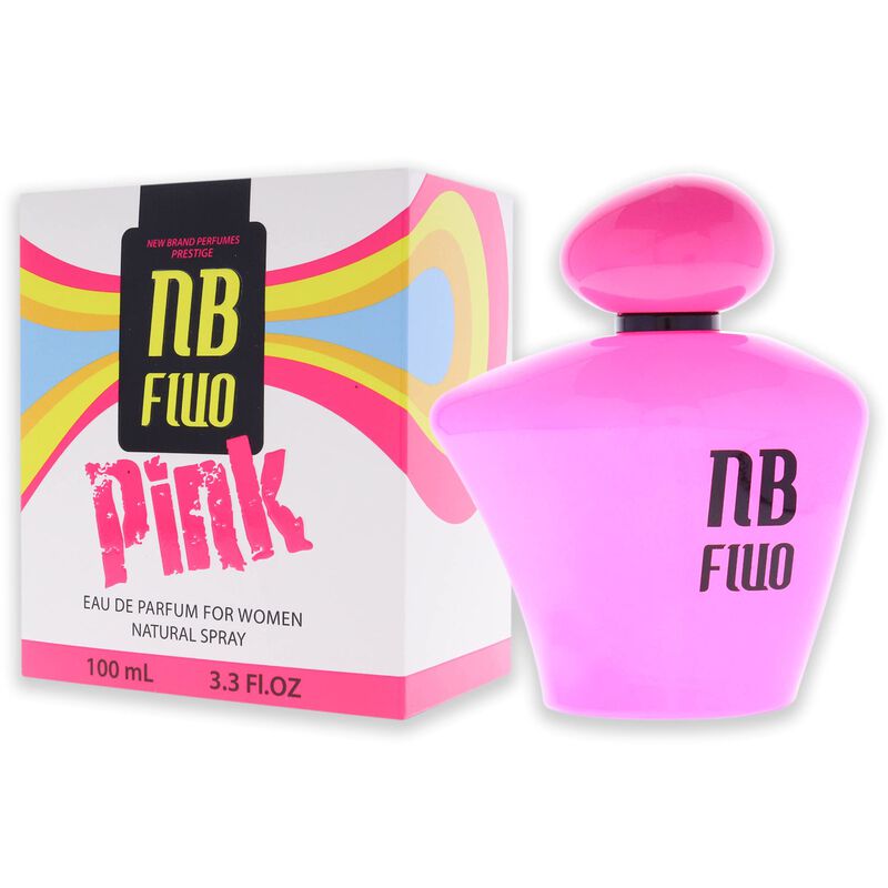 Perfume New Brand Fluo Pink Edp 100 Ml Para Muj... image number null