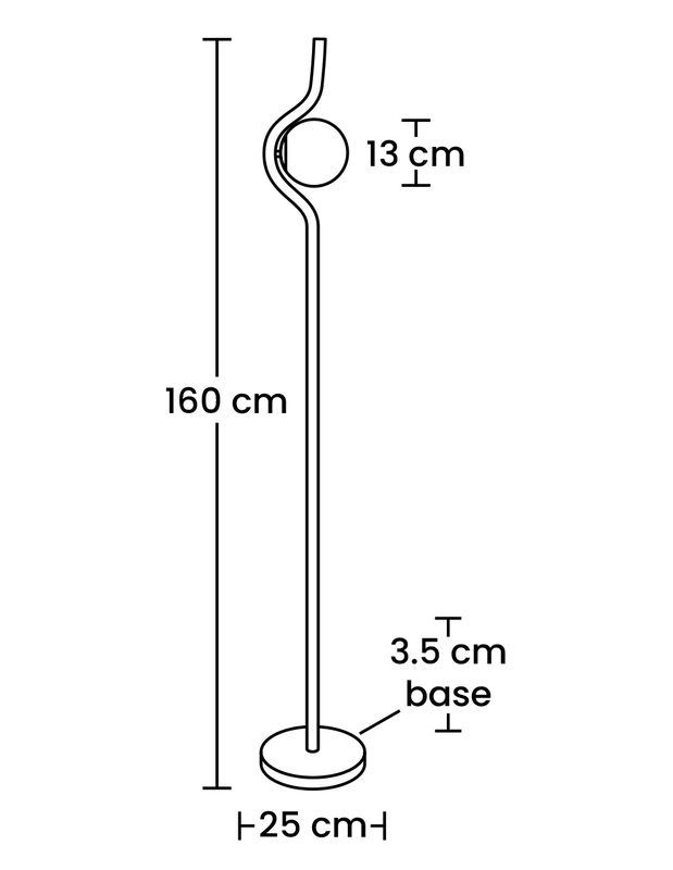 mil luces Lámpara de Piso ZIBAL Dorado image number null