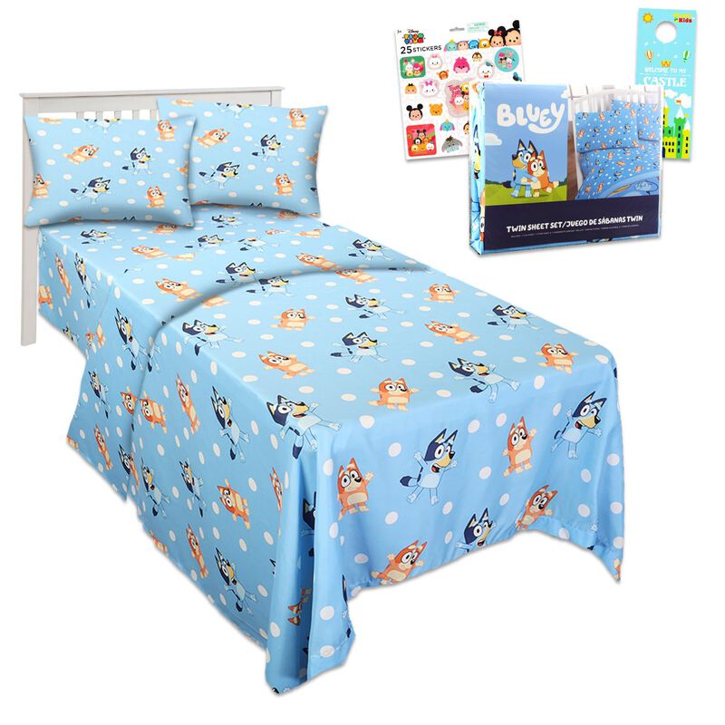Juego De Ropa De Cama Bluey Para Cama Individua... image number null