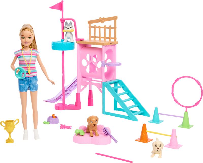 Set De Juego Barbie Y Stacie Al Rescate Con Mu&ntilde;... image number null