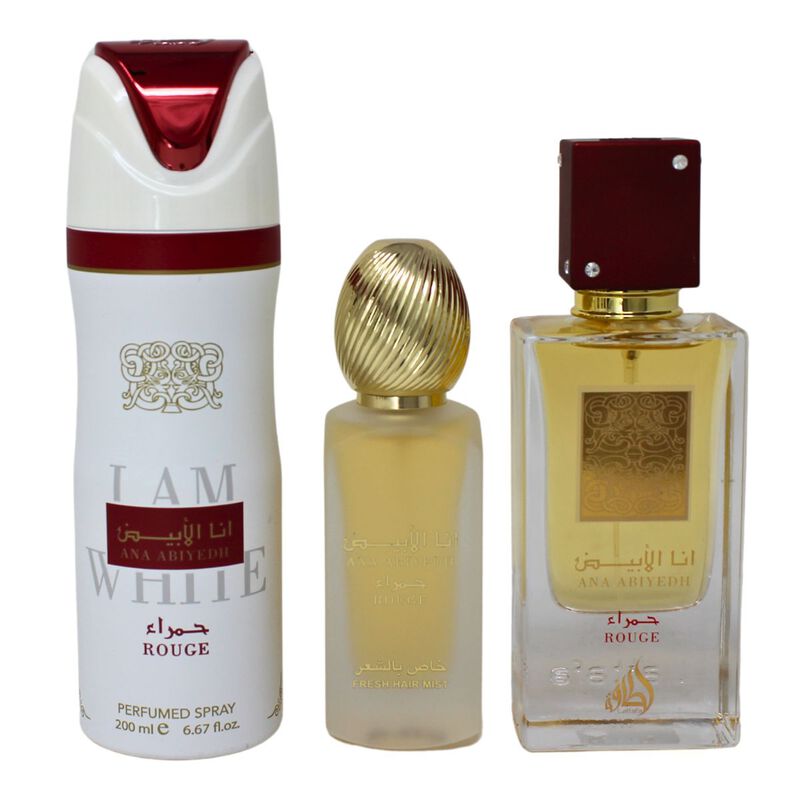 Lattafa Ana Abiyedh Rouge 3 Pz Unisex image number null