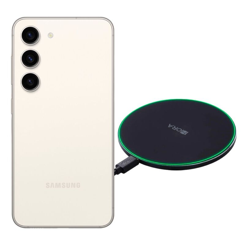 Galaxy S23 128GB Beige Reacondicionado + Cargad... image number null