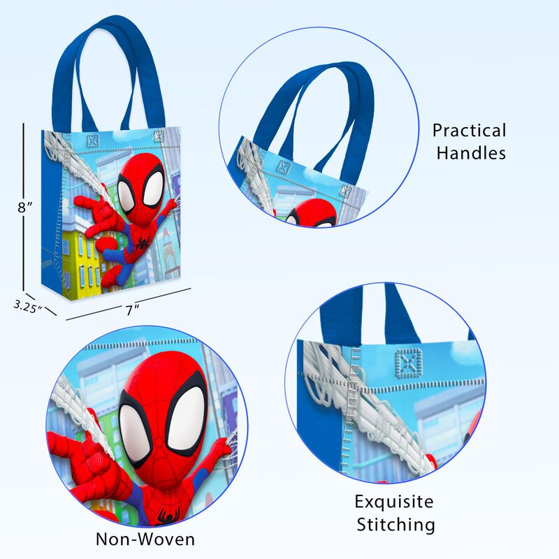 Bolsas De Fiesta Spider-man, Pack De 12, 20 &times; 1... image number null