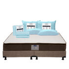 Colch&oacute;n Nautilus King Size + Box + 2 Almohadas Trinity + 1 Juego De S&aacute;banas Trinity