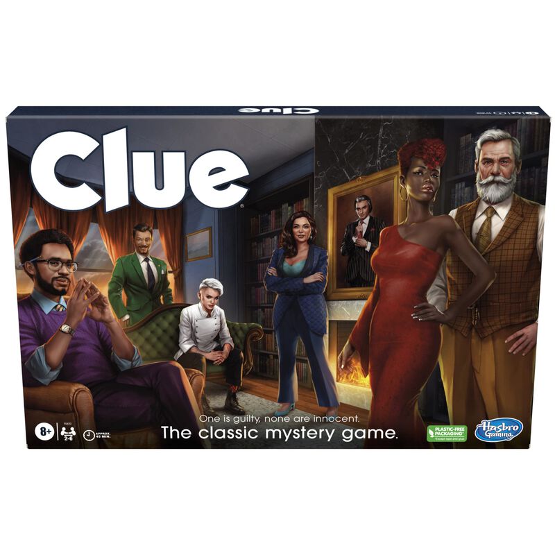 Juego De Mesa Hasbro Gaming Clue Para Ni&ntilde;os De ... image number null