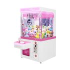 Mini Maquina Garra Peluche Rosa Mini Doll Caza Luz Sonido Rosa Audiotek