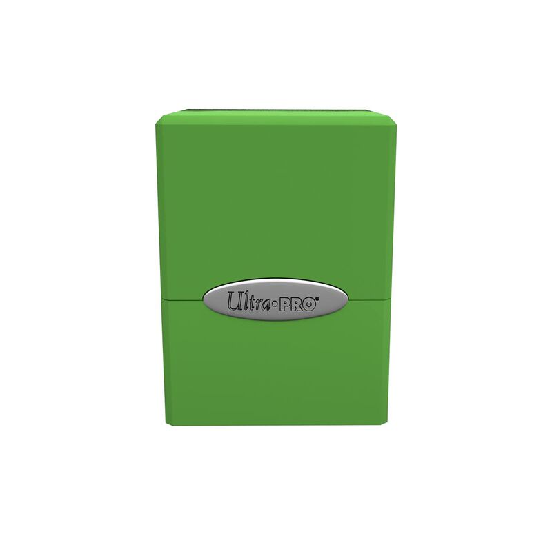 Caja Para Mazos Ultra Pro Satin Cube Verde Lima image number null