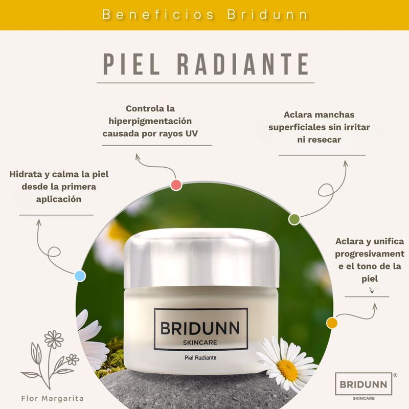 BRIDUNN SKINCARE Crema Despigmentante Facial An... image number null