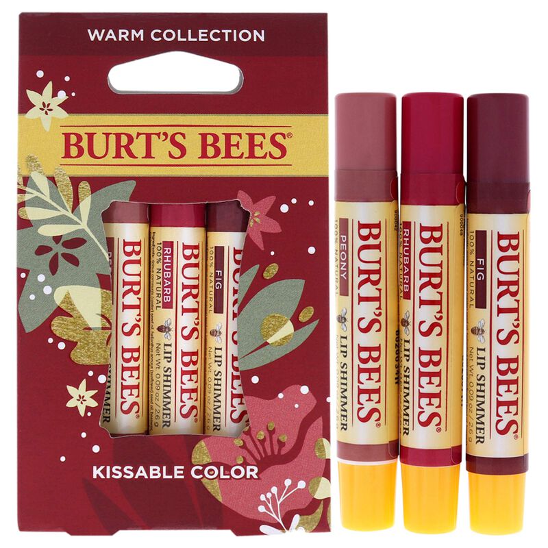 Colecci&oacute;n Lip Shimmer Burt's Bees Kissable Colo... image number null