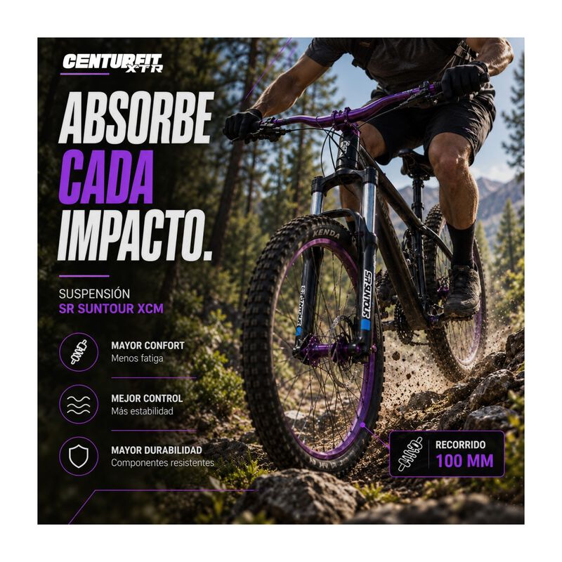 Bicicleta Monta&ntilde;a Rodada 29 Shimano12 Vel Freno... image number null