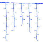 Serie tipo cascada LED luz azul 300 LED 8 funciones 6 metros