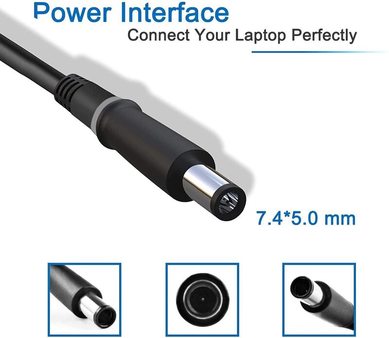 Cargador De Ca Hnhtkj 240w 7.4x5.0mm Para Dell ... image number null