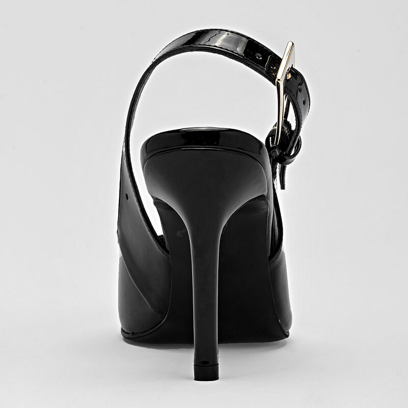 Lady Paulina zapatilla para mujer  negro charol... image number null