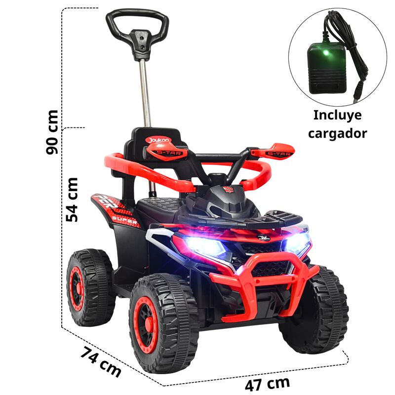 Montable Electrico para Ni&ntilde;os H&iacute;brido 4x4 con B... image number null