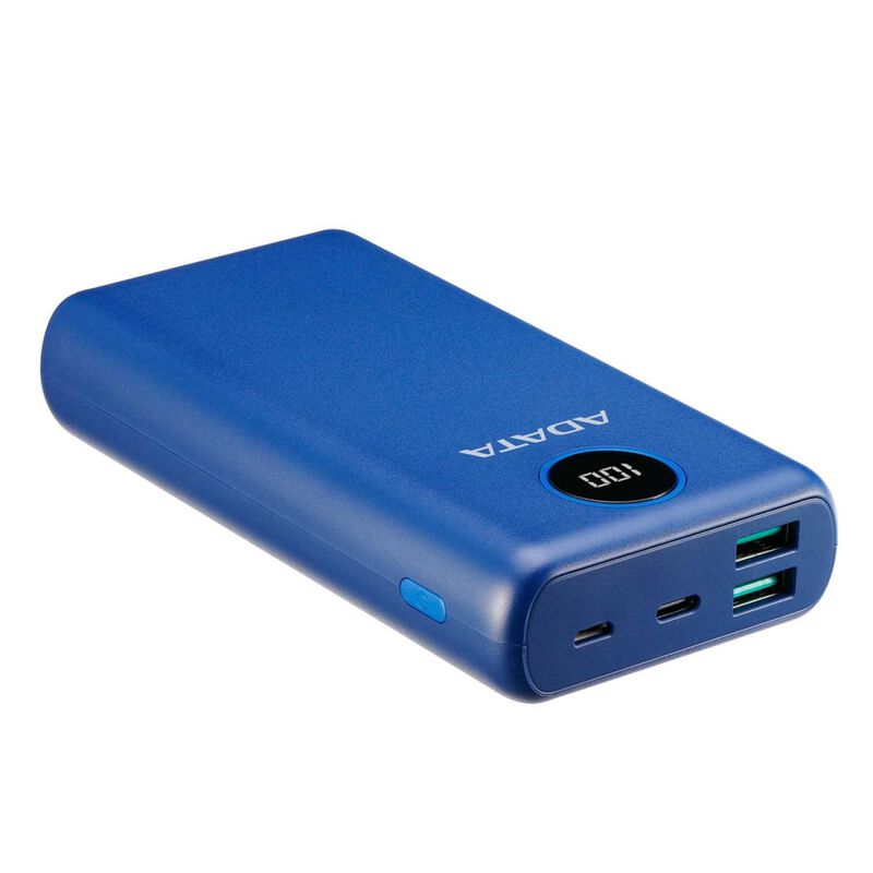 Bater&iacute;a Recargable ADATA Powerbank 20,000mAH Az... image number null