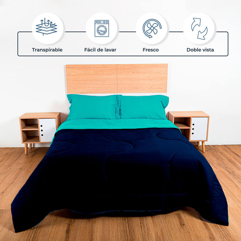 Edredón Doble Vista King Size Spring Air Turque... image number null