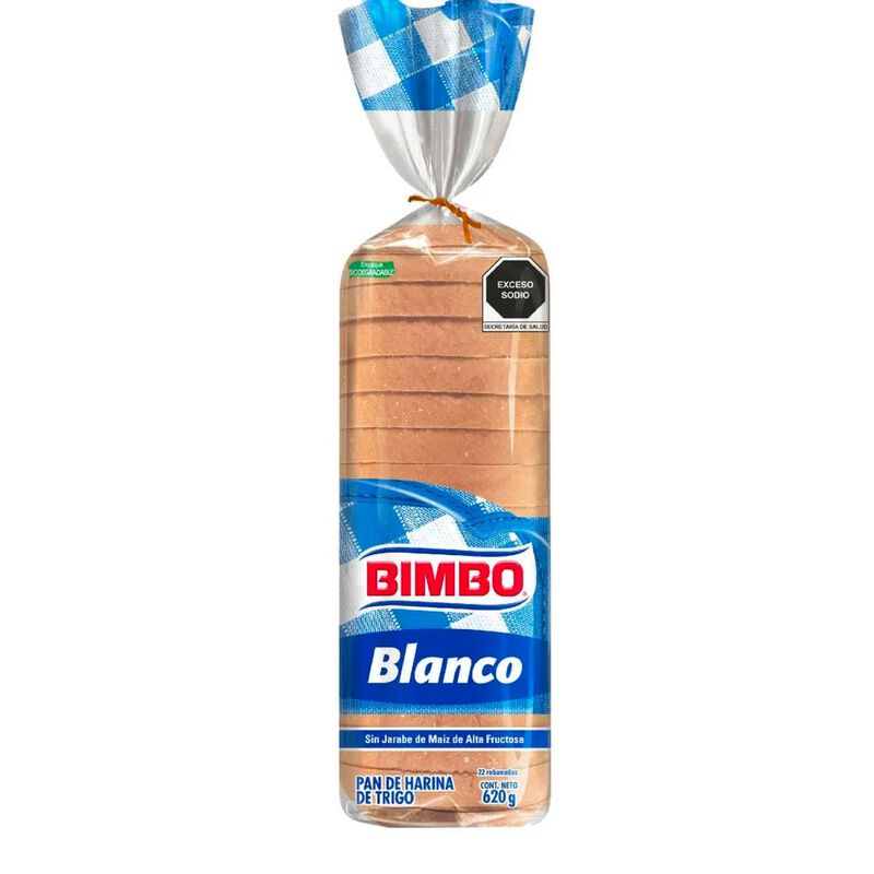 Pan Blanco 620g Molde Clavel image number null